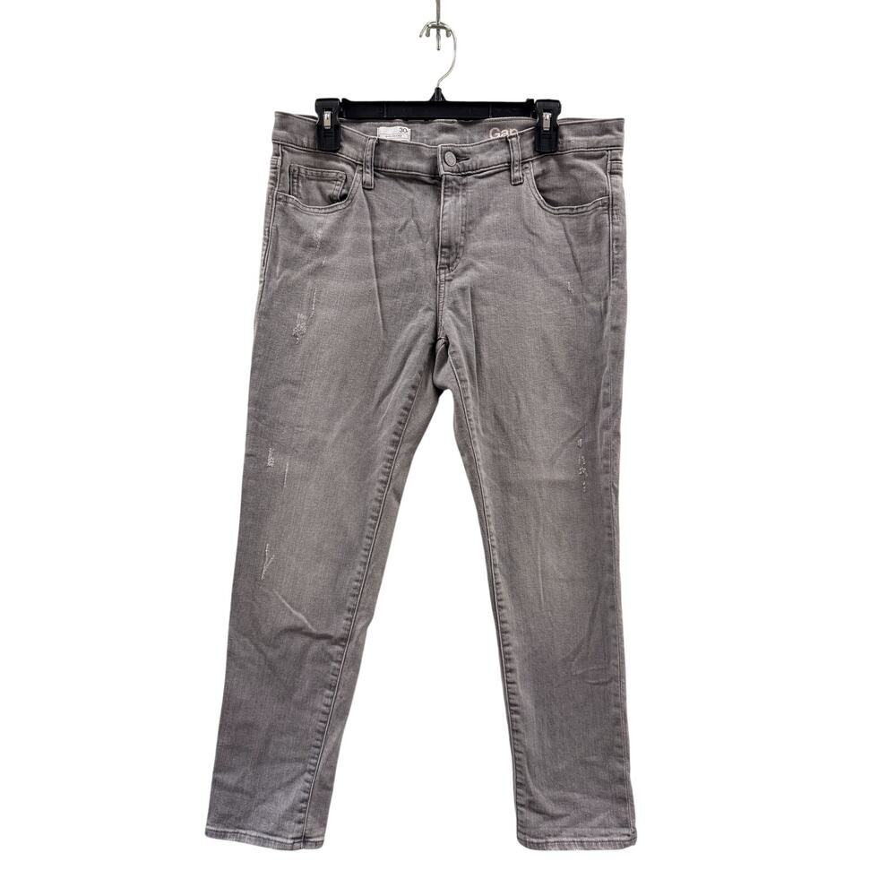 Gap Girlfriend Women's Jeans Ash Medium Gray Size 30 / 10 Regular